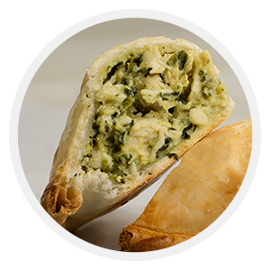 Pollo, Puerro y Espinaca