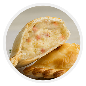 Queso, Panceta y Cebolla